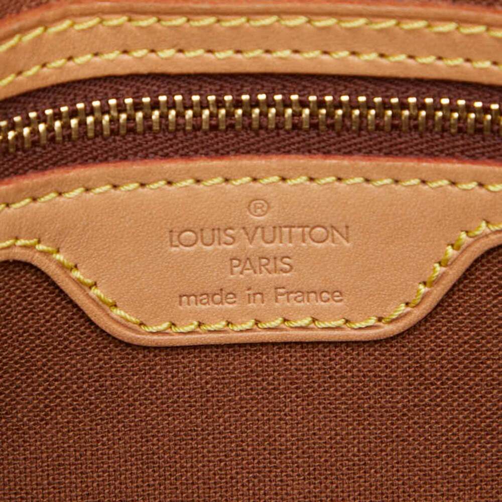 LOUIS VUITTON Authentic Brown Monogram Leather Mini Looping Shoulder Bag - Picture 11 of 12